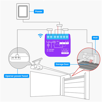 Akıllı Röle Anahtarı - Garaj Kapısı