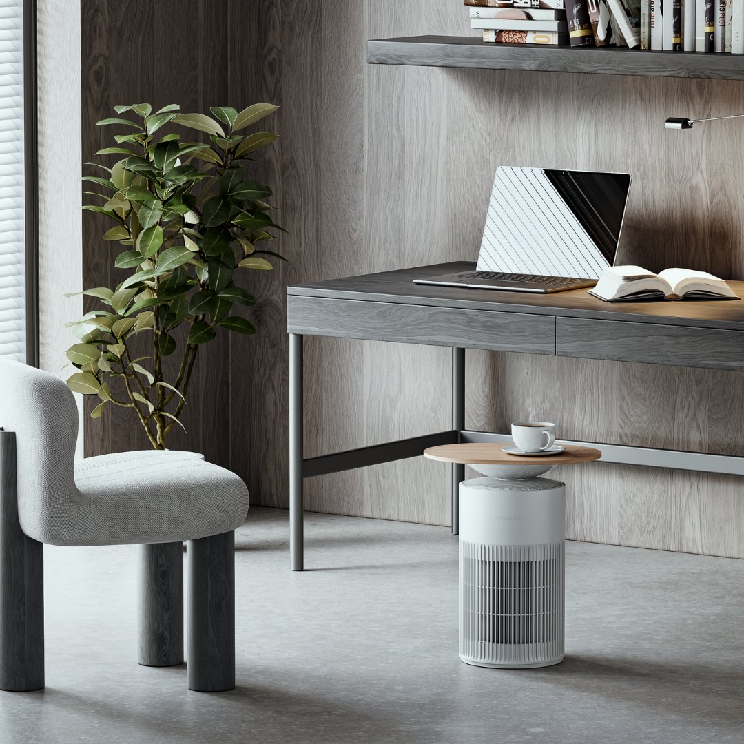 SwitchBot Air Purifier Table masa tipi kullanım