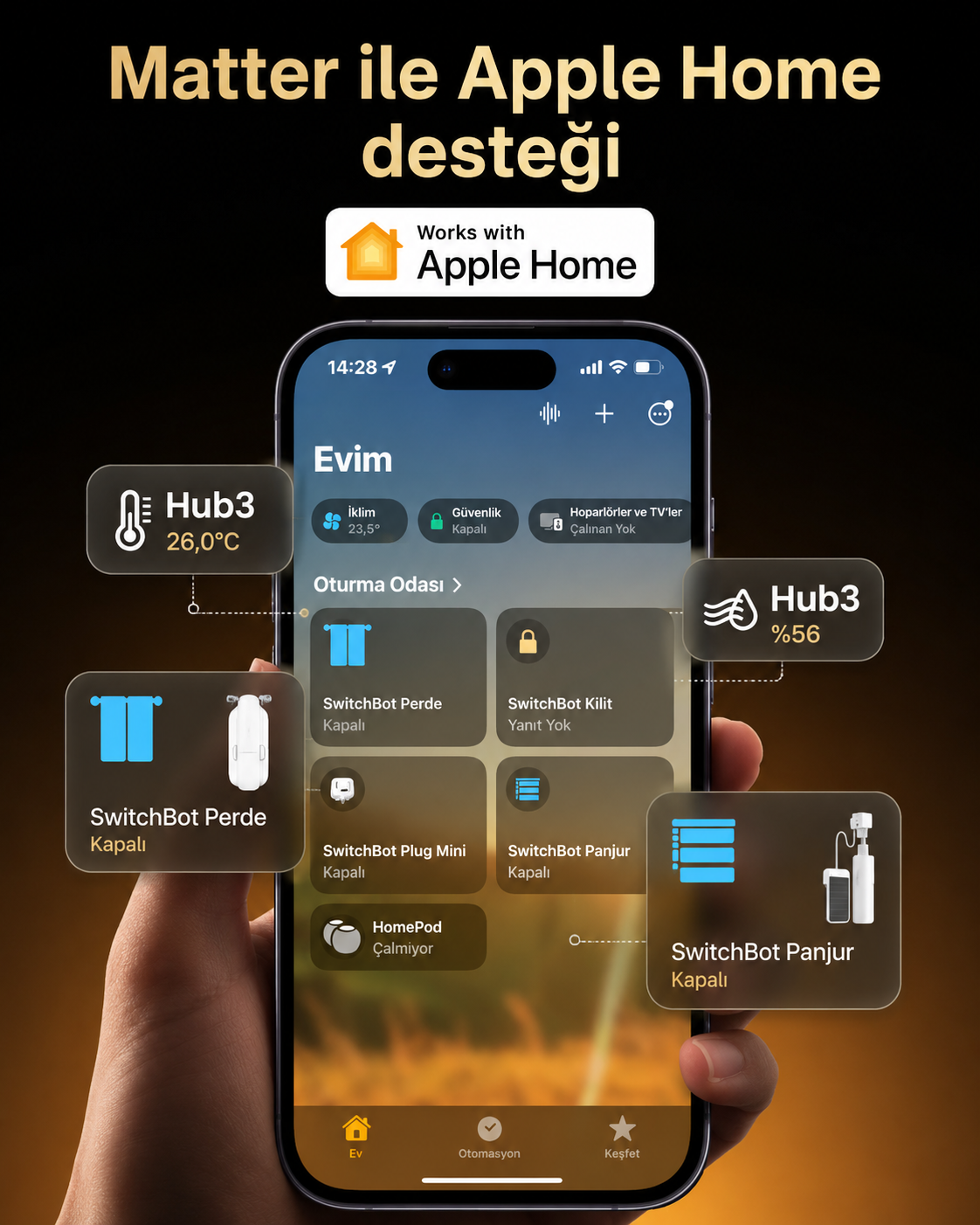 Matter ile Akıllı Ev Merkezi