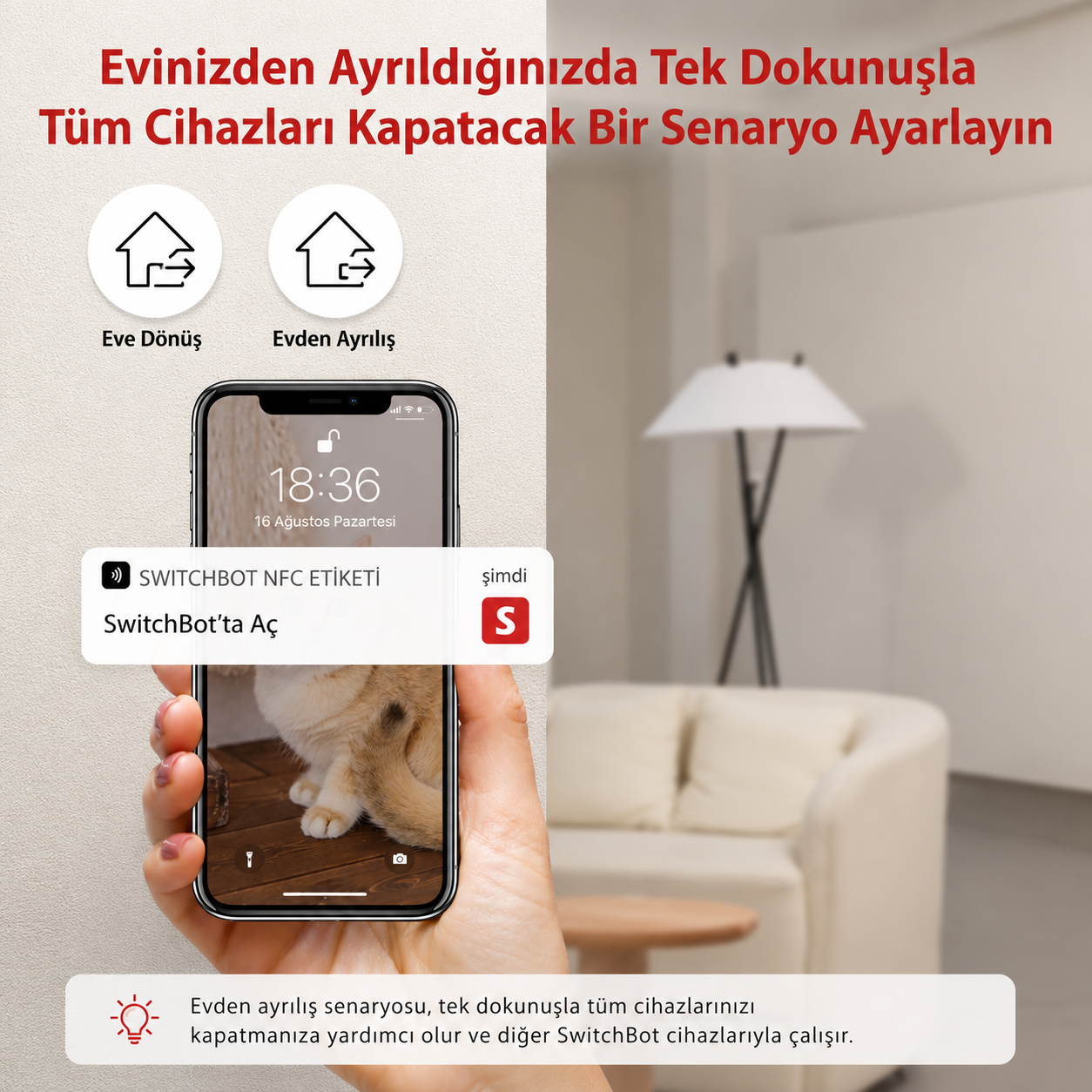 Tek Dokunuşla Görevi Başlatın
