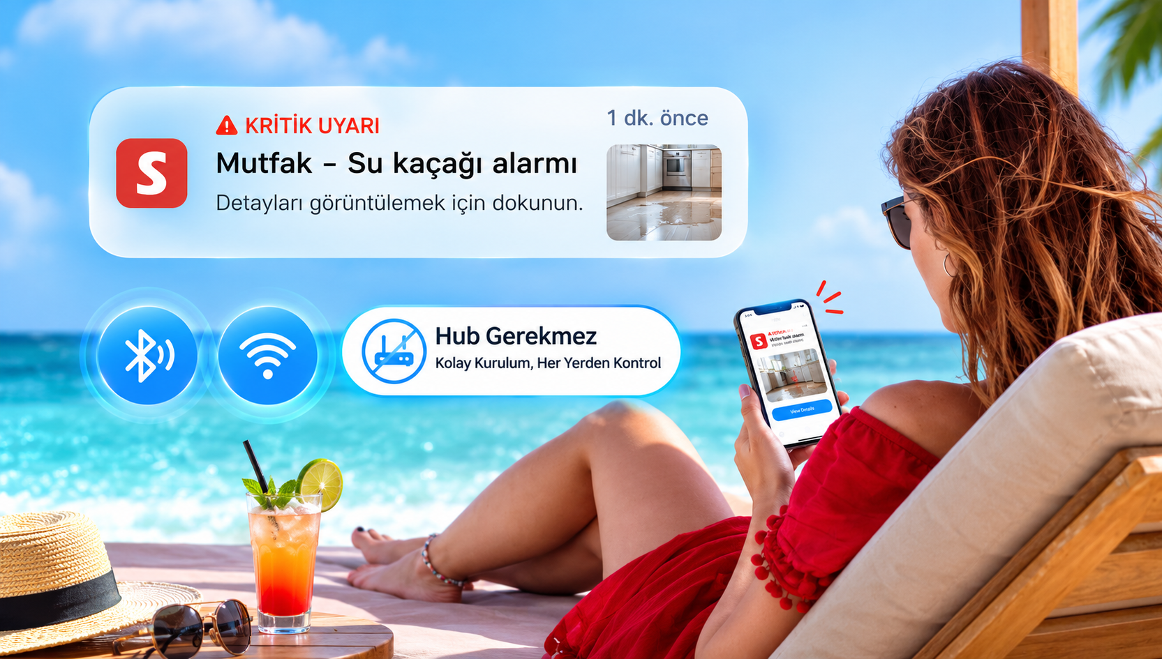 Akıllı Su Kaçağı Sensörü