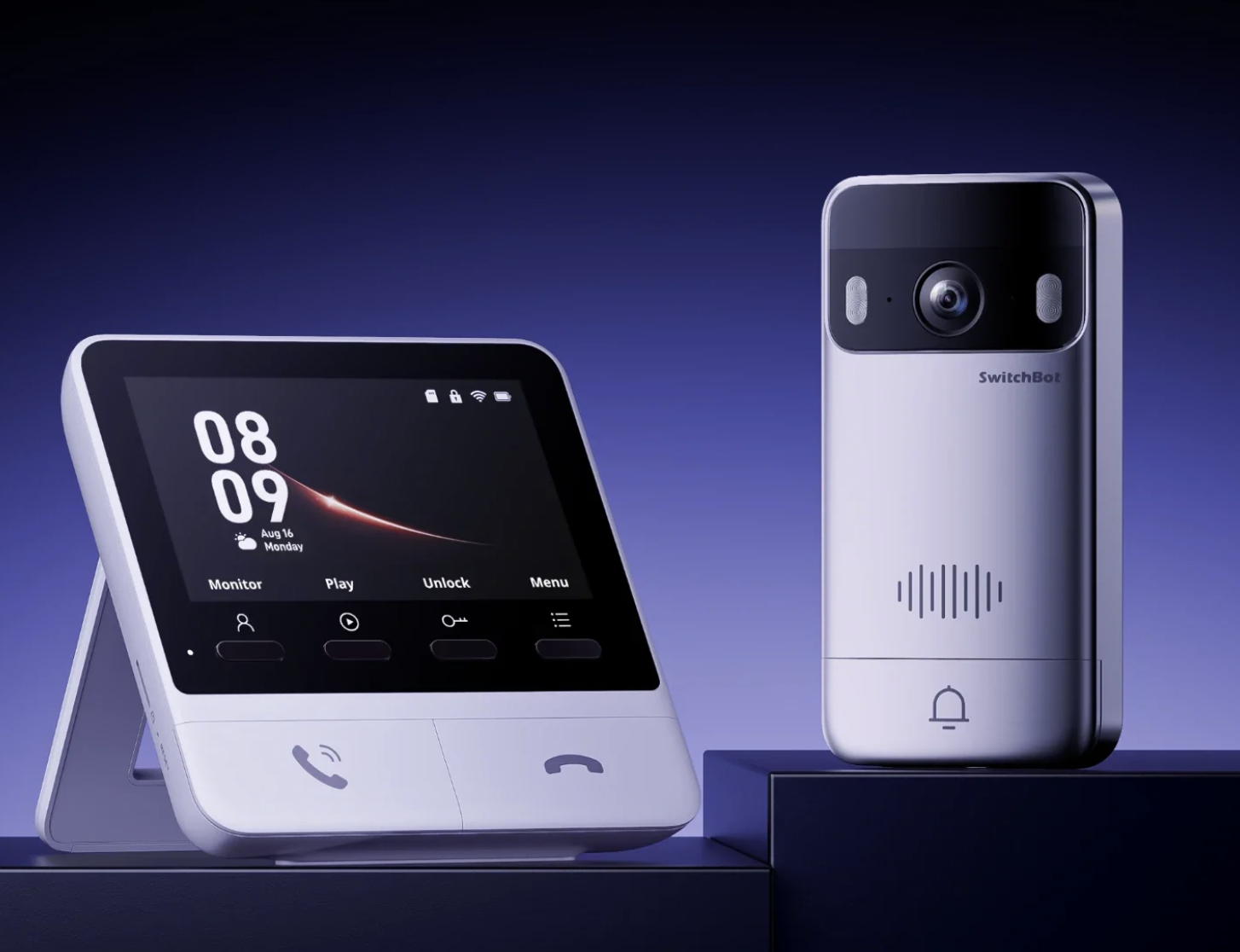SwitchBot Video Doorbell 2K geniş açı görüntü