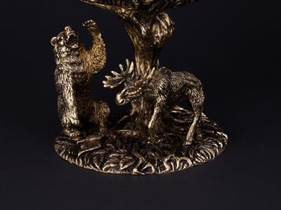 Konyak kadehi «Geyik avı ayı»