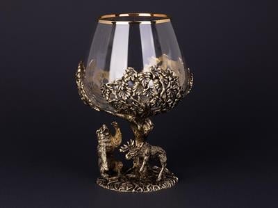 Konyak kadehi «Geyik avı ayı»