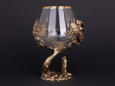 Konyak kadehi «Orman kuşları»