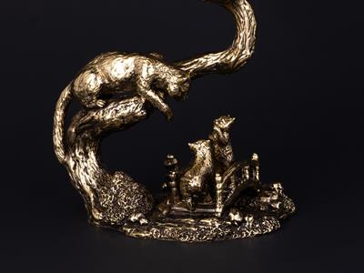 Şampanya kadehi «Kediler 2»