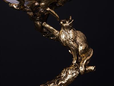 Şarap kadehi «Kediler»