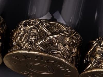 Shot kadehi «Avcılık» 3 adet