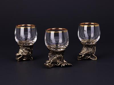 Shot kadehi «Mini-hayvanlar» 3 adet