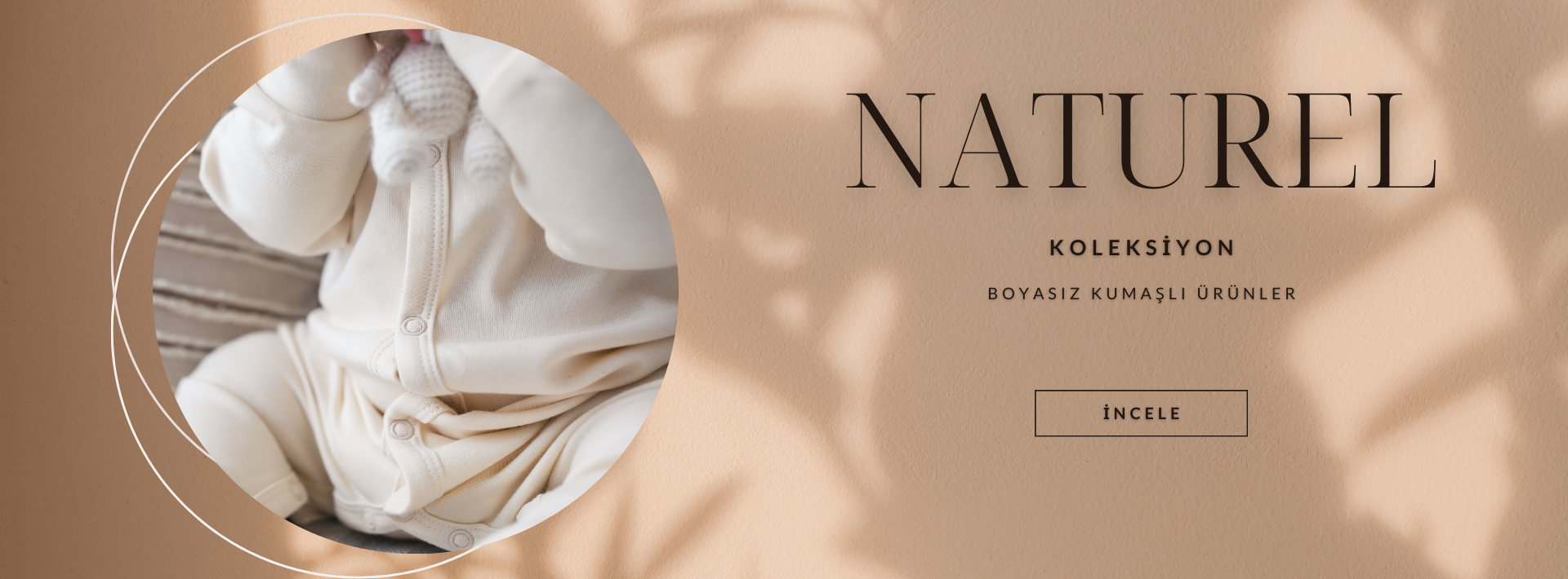 Organickid Naturel Kumaş Koleksiyonu