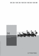 TDS 120 R DE Bedienungsanleitung