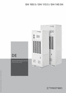 DH 105 S / DH 115 S / DH 145 SH Bedienungsanleitung (DE)