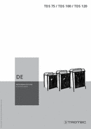 TDS 50 R DE Bedienungsanleitung