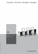 TTK 350 S deshumidificador manual de instrucciones (ES)