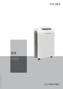 TTK 100 E dehumidifier operating manual (EN)