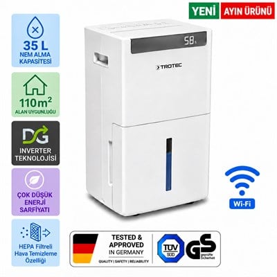 İnverter Nem Alma Cihazı TTK-I 110 HEPA WiFi 