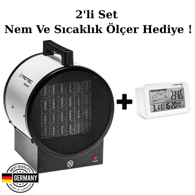 Seramik Isıtıcı TDS 20 M + BZ 01 (Hediye)