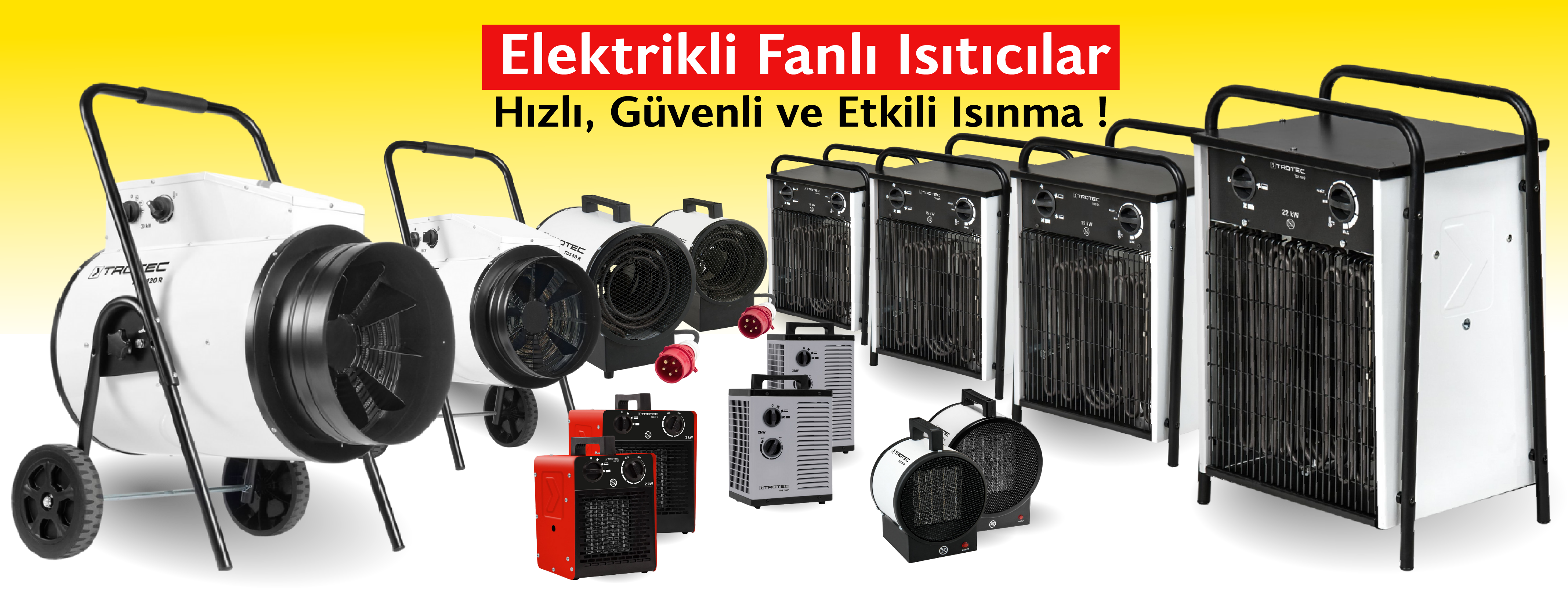 Elektrikli Fanlı Isıtıcılar