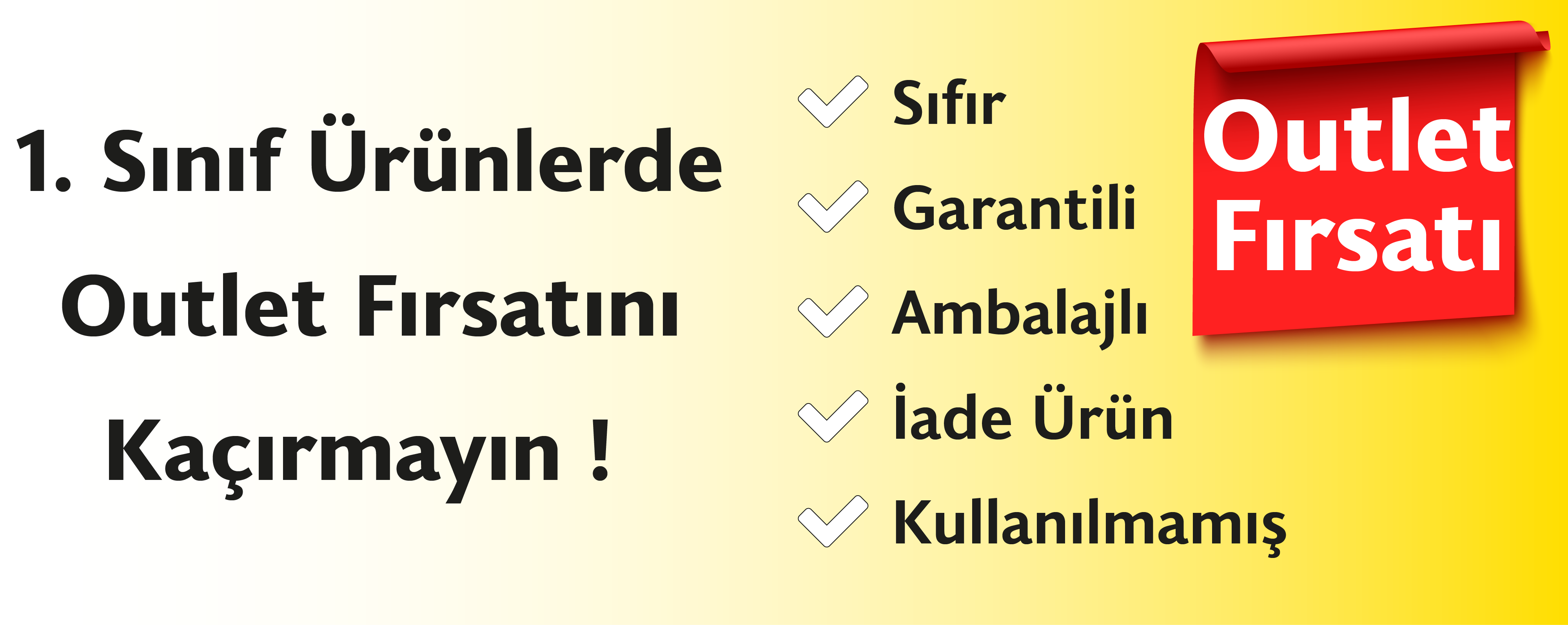Outlet Ürünler