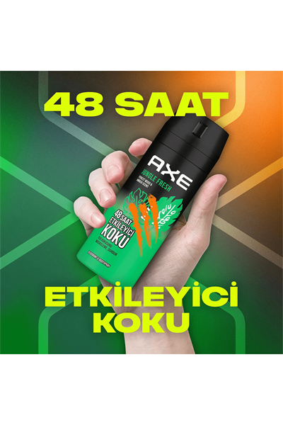  Erkek Deodorant Sprey Jungle Fresh 150 ml (6 Adet X 150ml)