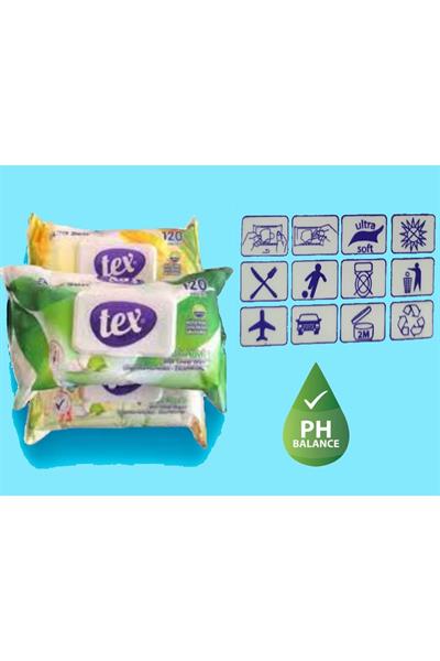 120li Alkolsüz Islak Havlu 3lü Paket (120X3=360 YAPRAK)