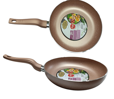 28 CM Bakalit Kulplu Granit Tava