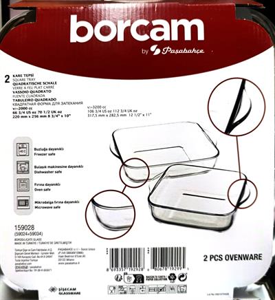 2Li Kare BORCAM Seti (3200cc-2000cc)