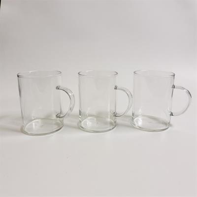 3lü Cam Kupa Bardak 200 ML
