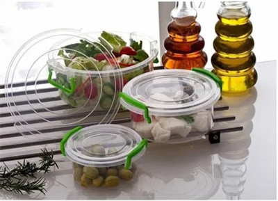 3lü Yuvarlak Saklama Kabı Set