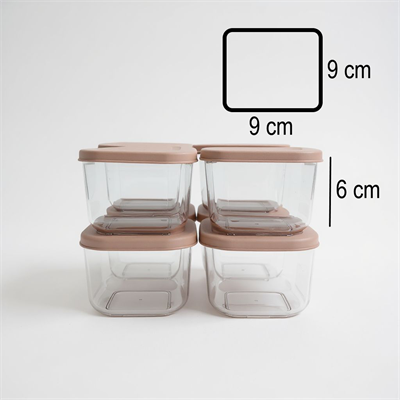 8Li Kare Kahvaltılık Seti