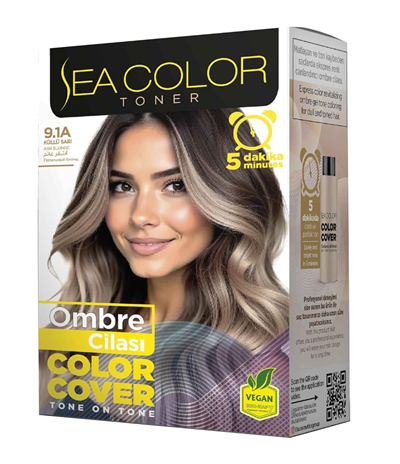 9.1A Küllü Sarı OMBRE SAÇ CİLASI