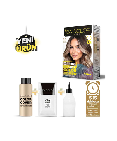 9.1A Küllü Sarı OMBRE SAÇ CİLASI