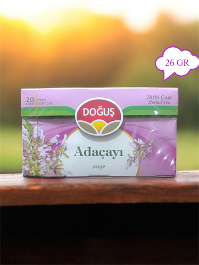 Adaçayı 20li Süzen Poşet Bitki Çayı (20 X 1,3 GR = 26 GR)
