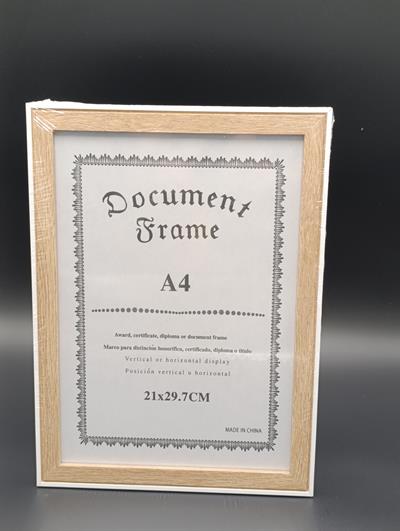 Ahşap A4 Çerçeve 21x29,7cm