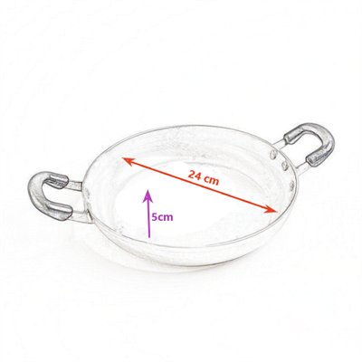 Alüminyum Çift Kulplu Tava 24 No