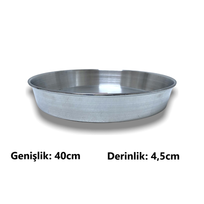 Alüminyum Kordonlu Fırın Tepsi 40cm