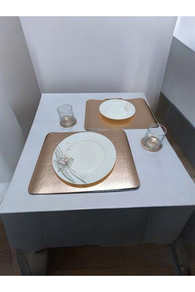 Amerikan Servisi 12 Parça ( 6 Servis + 6 Bardak Altı)