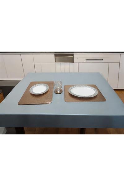 Amerikan Servisi 12 Parça (6 TABAK BARDAK ALTI) (PARLAK YÜZEYLİ)