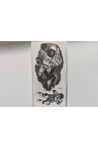 Astronot Geçici Dövme