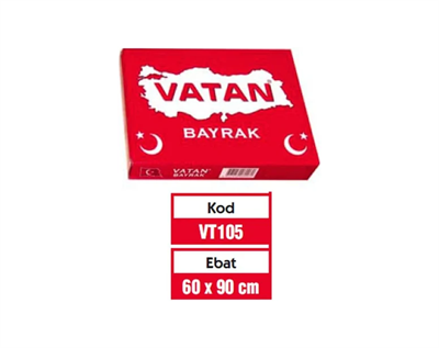 Ayyıldız Türk Bayrağı 60x90cm