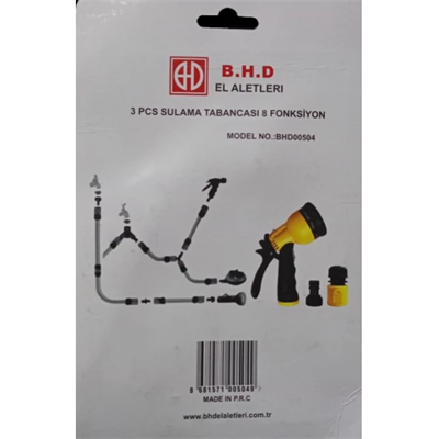 B.H.D 8 Fonksiyonlu Sulama Tabancası