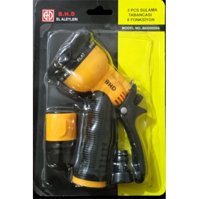 B.H.D 8 Fonksiyonlu Sulama Tabancası