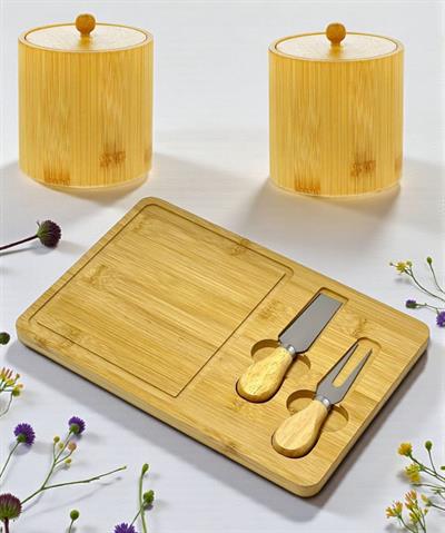 Bambu Baharatlık ve Bambu Peynir Tahtası