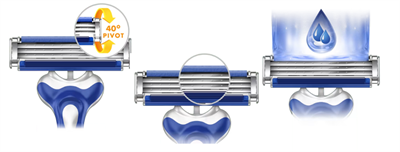 BLUE 3 Plus Comfort 3  Bıçaklı