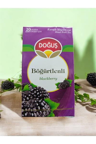 Böğürtlenli 20li Bardak Süzen Poşet Bitki Çayı 38gr