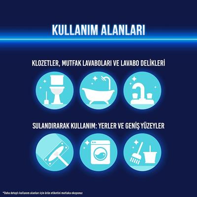 Çamaşır Suyu Dağ Esintisi 750ml (806g) 