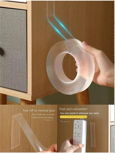 Çift Taraflı Nano Bant 1m x 18mm