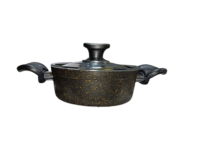 ÇIRAĞAN Granit Güveç Basık Tencere 18 CM