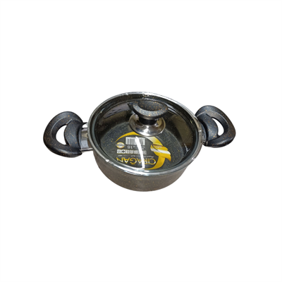 ÇIRAĞAN Granit Güveç Basık Tencere 18 CM