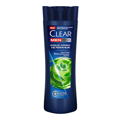 Clear Men Kepeğe Karşı Etkili Şampuan Günlük Arınma ve Ferahlık 350 ml